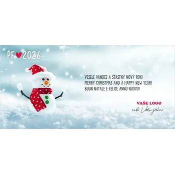 Novoročenka 470 – Veselý sněhulák