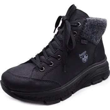 Dámská zimní obuv Dámská zimní kotníková obuv RIEKER 48043-00 černá vel. 40