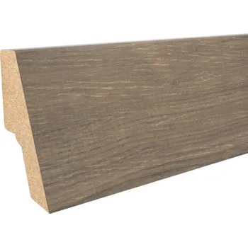 soklová lišta NOVÁK Podlahová - soklová lišta 40x18 MDF fólie dub roseburn, 2,7m AAK M029/13