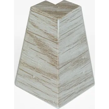 soklová lišta NOVÁK Vnější roh k soklové liště MDF 40x18 dub Oregon, 1 ks M13-AMZR010