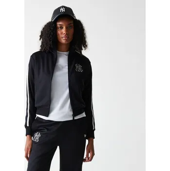Pánská casual bunda Dámská Bunda New Era - MLB Midi Logo Track Top - NY Yankees - Black velikost L