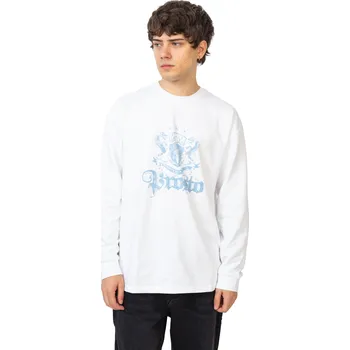 Longsleeve Prosto Crest White - M