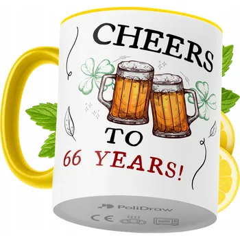 Hrnek Polidraw Hrnek Polidraw Narozeniny65 keramika 330 ml