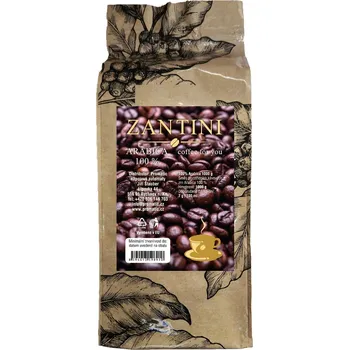 Káva Promatic Zantini 100% Arabica zrnková káva 1000g