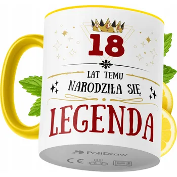 Hrnek Polidraw Hrnek Polidraw Narozeniny18 keramika 330 ml