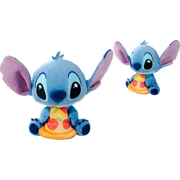 plyšák plyšový disney stitch s pizzou 25 cm