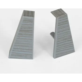 soklová lišta NOVÁK Koncovka L+P k soklové liště MDF 40x18 moonshine, 1 pár M13-AMKO006