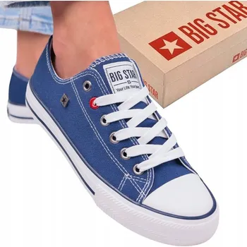 Dámské tenisky Dámské tenisky polobotky Big Star NN274653 tmavě modré 37