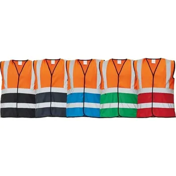 pracovní vesta Červa LYNX DUO Reflexní vesta reflexní oranžová XXXL zelená 0303011593006