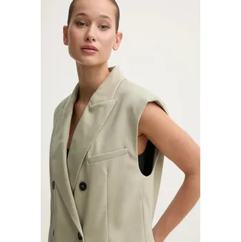 Dámská vesta Vlněná vesta IRO WP07ANILAH béžová 12X, vel. 36