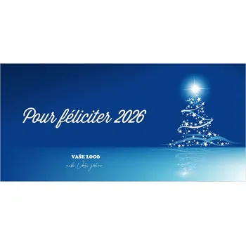 Svatební dekorace Novoročenka 175 – Hvězdičky na stromku