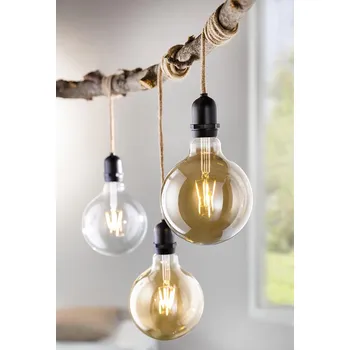 Světelný efekt Weltbild Vintage závěsné LED světlo sada 3 ks