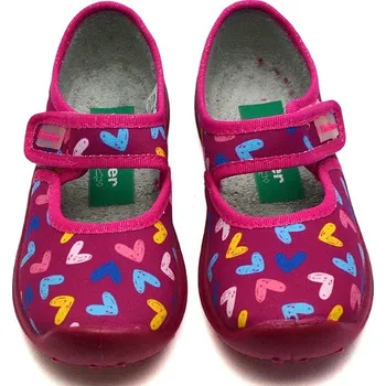 Chlapecké polobotky Dívčí bačkory FISCHER 652342 srdíčka Velikost: 32