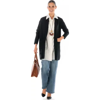 Dámský svetr Dámský svetřík UNICO Černá 38/42