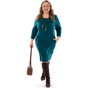 Dámské šaty Dámské šaty JELA 40 Petrolejová