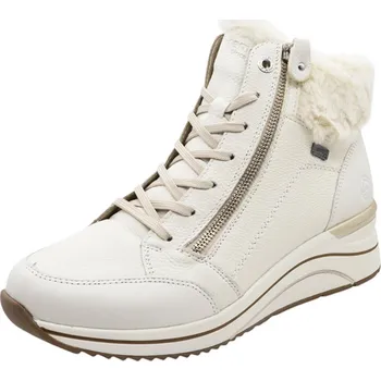 Dámská zimní obuv Dámská zimní kotníková obuv RIEKER REMONTE D0T77-80 bílá vel. 40