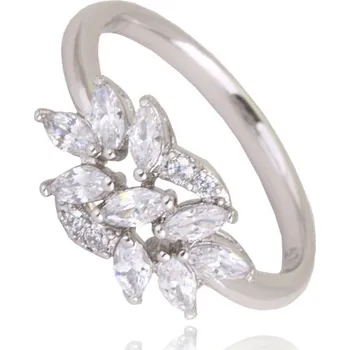 Prsten Flamenco Mystique Pozlacený prsten z chirurgické oceli PST758 - velikost US7 EU14 Velikost prstenu: US7 EU14