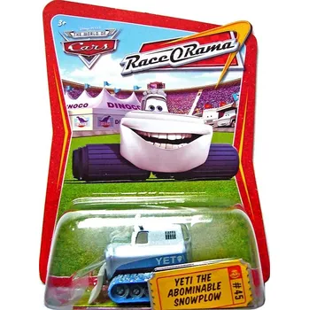 autíčko YETI the Abominable Snowplow - Race O Rama - Cars (Auta)