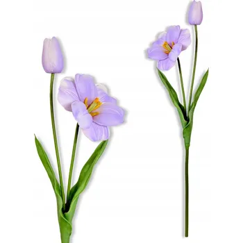 umělá květina VĚTVIČKA TULIPÁN Lila 53 cm Umělé květy LIKE LIFE