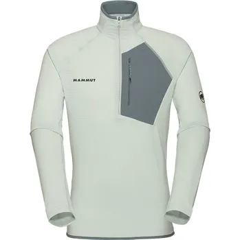Pánská móda Mammut Aenergy Light ML Half Zip Pull Men Barva: 1303 silver sage-strata, Velikost: S