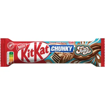 Čokoládová tyčinka KitKat Chunky Funky v mléčné čokoládě a bílé polevě