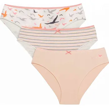 Dámské oblečení LAMA Kalhotky L-120BIB 75 3-pack L