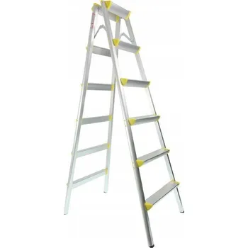 Žebřík ŽEBŘÍK OBOUSTRANNÝ 2X6 DOMÁCÍ