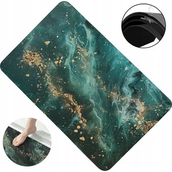 Koupelnová předložka KOUPELNOVÁ PODLOŽKA XXL PROTISKLUZOVÁ RYCHLESCHNOUCÍ PŘEDLOŽKA SAVÁ 60 x 100 cm