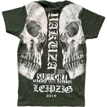 Pánské triko Yakuza TATTOO and lifestyle green velikost: S