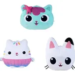 Plyšový polštářek GABIN KOČIČÍ DOMEČEK 30 cm – různé druhy