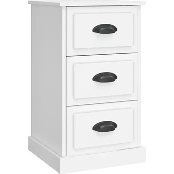 Noční stolek Noční stolek bílý 39x39x67 cm