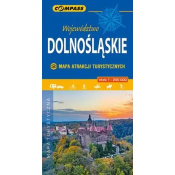 Województwo Dolnośląskie Mapa Atrakcji Turystycznych 1:250 000 (PL)