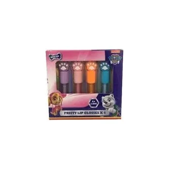 Lesk na rty Tlapková patrola Ovocné lesky na rty 4 x 2,8 ml