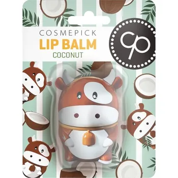 Péče o rty Cosmepick Lip Balm Cow Balzám na rty Coco Cow 6g