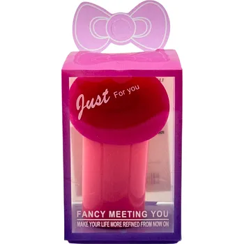 Make-up Make-up houbička s rukojetí tmavě růžová 27282-5