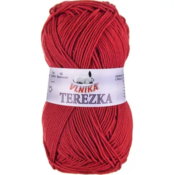 Příze Bavlněná příze Terezka 135 – červená