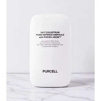 Pleťové sérum Purcell - 24/7 Colostrum Pore Defence Ampoule - Ampule pro zmenšení viditelnosti pórů 55ml