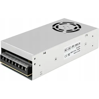 Napájecí zdroj pro osvětlení LED zdroj 24V 300W 12,5A Modulární transformátor pro LED pásky 24V