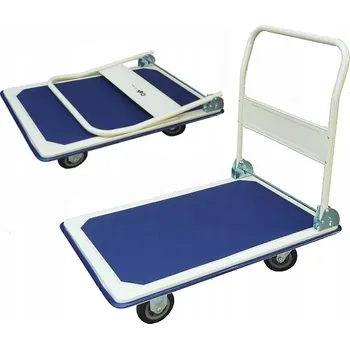 SKLADOVÝ TRANSPORTNÍ PLOŠINOVÝ VOZÍK 300 KG
