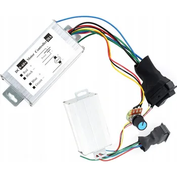 PWM REGULÁTOR OTÁČEK MOTORU 20A 0-100% Potenciometr (s vypínačem)