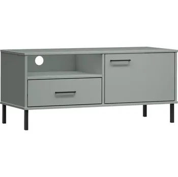 Obývací pokoj TV stolek OSLO 106x40x46,5 cm šedý
