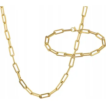 Náramek Sada šperků POZLÁCENÝ NÁRAMEK A NÁHRDELNÍK