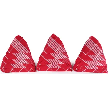 Utěrka Utěrky z egyptské bavlny ve vánočním balení 50x70 cm Varianta: 3 červená, Balení: 3 ks