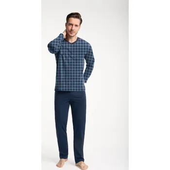 Pánské pyžamo PÁNSKÉ PYŽAMO 795 tmavě modrá L