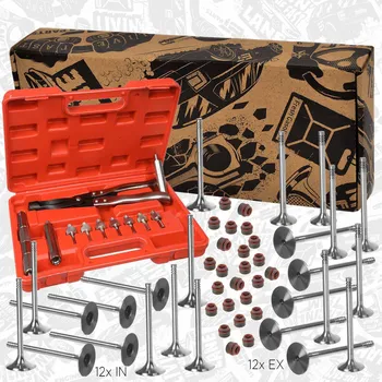 Ventil motoru Sada ventilů, sací/výfukový ventil ET ENGINETEAM VS0036VR2