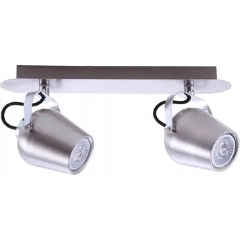 Kvadratický stropní Stropní Svítidlo Italux 12 x 35 cm šedý