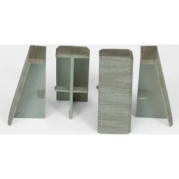 soklová lišta NOVÁK Spojka k soklové liště MDF 40x18 dub zimní světlý, 4 ks M13-AMSP016