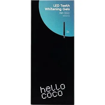 Přípravek na bělení zubů hello coco PAP+ Teeth Whitening Gels bělící gel 2 ks