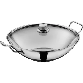 Pánev Pánev Wok WMF Party, s víkem a odkládací mřížkou, Ø 36cm