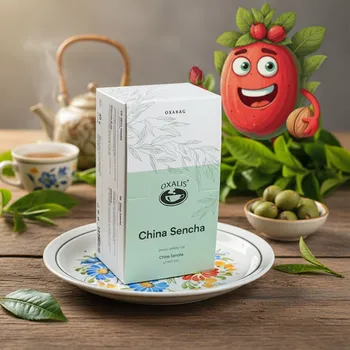 Čaj Oxalis China Sencha - OXABAG (10 sáčků x 4g) -